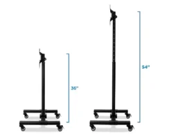 Mount-It! Height Adjustable Mobile TV Stand With Locking Wheels, Rolling Cart For 13" - 42" Flat Panel LCD LED Screens, VESA Compatible Up To 200mm -Lush Living Store GUEST 53ca47be ee57 48bd bb98 dcde11bf7f49