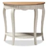 Cordelia Finished Console Table White - Baxton Studio -Lush Living Store GUEST 53f83116 ac7b 4bf9 8b26 cde611b0a786
