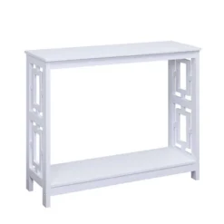Town Square Console Table With Shelf - Breighton Home -Lush Living Store GUEST 54434d45 c46c 42e7 9497 93b578f86d1d