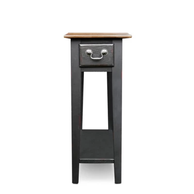 Favorite Finds Side Table Slate Finish - Leick Home 4 Favorite Finds Side Table Slate Finish - Leick Home - Image 2