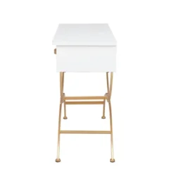 Contemporary Pine Console Table White - Olivia & May -Lush Living Store GUEST 54a759b3 3255 4990 a2eb eaf26ee015dc