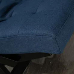 HOMCOM Single Person 3 Position Convertible Chaise Lounger Sofa Bed With 2 Large Pillows And Oak Frame -Lush Living Store GUEST 54aec3b6 23da 40c6 b981 ec544c66c74e