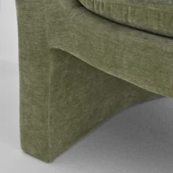 Kiki 32" Wide Contemporary Design Chenille Boasting Streamlined Silhouette Armrest Accent Barrel Chair-The Pop Maison -Lush Living Store GUEST 55028b6a de59 4301 b15a a6ab18737eee