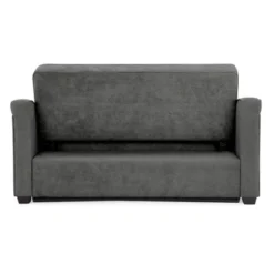 Nelson Convertible Futon Queen Sleeper Sofa Gray - Serta -Lush Living Store GUEST 550b3b9b 9744 44ea b6a8 2fd7d9599647