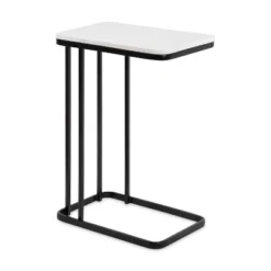 Kate And Laurel - Credele Metal Accent C-Table -Lush Living Store GUEST 55b3eb99 393d 4554 b0bd a5b901edf859