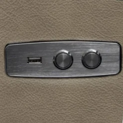 Seymour Top Grain Leather Power Reclining Loveseat Beige - Abbyson Living -Lush Living Store GUEST 56300d5f 3d53 4be9 852a 86295e0582a7