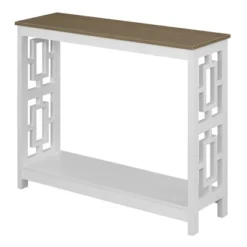 Town Square Console Table With Shelf - Breighton Home -Lush Living Store GUEST 5676c36b 11be 4a75 aabc 9cb85c4a0417