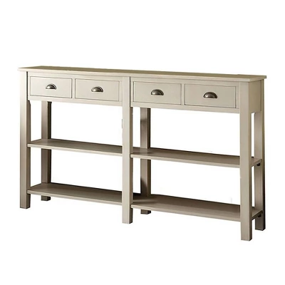 Console Table Cream - Acme Furniture 3 Console Table Cream - Acme Furniture