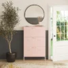 RealRooms Shadwick 3 Door Locker Style Metal Shoe Storage Cabinet -Lush Living Store GUEST 57943ed1 7cbd 4245 9992 6ecfffaae671