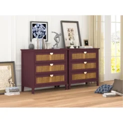 Archie Ash Wood Veneer 3-drawer And Pine Legs Accent Cabinet With Storage- The Pop Maison -Lush Living Store GUEST 57a3aed4 d5d8 4f32 a43a 4fd32420f2f0 1