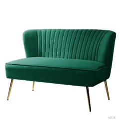 Velvet Nicolas Loveseat Sofa | Karat Home -Lush Living Store GUEST 57a82e59 896d 4874 8f5d 6d8fc0976a3a