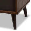 Samuel Finished TV Stand For TVs Up To 55" Walnut Brown/Dark Gray - Baxton Studio -Lush Living Store GUEST 57a9b0cc e718 43b5 9e44 3635d1905474