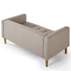 54" Pascal Loveseat Sofa Oatmeal - Zinus -Lush Living Store GUEST 582fca7f f63e 4b0d a49d 1a44a608bbab