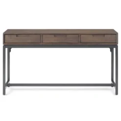 54" Devlin Mid-Century Wide Console Table Walnut Brown - WyndenHall -Lush Living Store GUEST 5886cfd7 1349 411a 998f 4e6e4b85dfc0