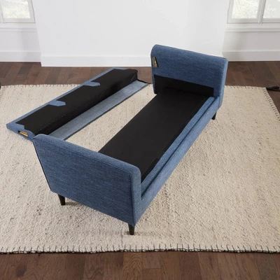 Clara Upholstered Curved Arm Sofa - Brookside Home 8 Clara Upholstered Curved Arm Sofa - Brookside Home - Image 6