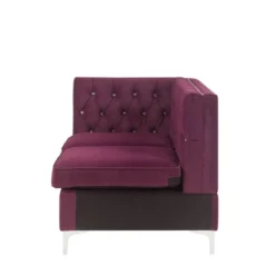 41" Jaszira Sofa Burgundy Velvet - Acme Furniture 8 41" Jaszira Sofa Burgundy Velvet - Acme Furniture -Lush Living Store GUEST 58d8272f 3576 4bba 9023 e3584754e87a