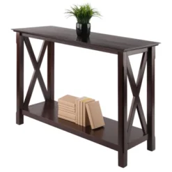 Xola Console Table - Cappuccino - Winsome -Lush Living Store GUEST 58d88f0b a85b 4aa9 96c3 80a17d734fea