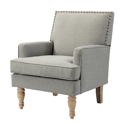 Asiab Wooden Upholstered Armchair | Karat Home 18 Asiab Wooden Upholstered Armchair | Karat Home - Image 16