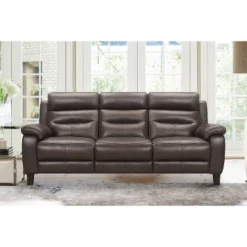 82" Hayward Genuine Leather Power Reclining Sofa - Armen Living -Lush Living Store GUEST 59321a8d ff9a 478e abbe 49e3ab24fa79
