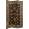 6" Double Sided Persian Rug Canvas Room Divider Beige - Oriental Furniture -Lush Living Store GUEST 5935b027 10b7 437b 8c0b 3eb0209daf51