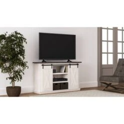 Dorrinson Medium TV Stand For TVs Up To 63" Two-Tone - Signature Design By Ashley -Lush Living Store GUEST 594e68f0 ad90 46fb b8b0 2bd34682ffb4