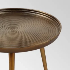 Everts Modern Accent Table Brass - Christopher Knight Home -Lush Living Store GUEST 595fa1a4 ac00 43e1 9e81 1ef2e890e8c4