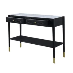 Atalia Sofa Table Marble/Black - Acme Furniture -Lush Living Store GUEST 596d4d30 531e 42c9 bf2c 1cadb3730f6f
