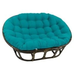 63"x45" Double Papasan With Twill Cushion - International Caravan -Lush Living Store GUEST 597ce473 d8ae 4abf 8e47 788d191e4480