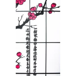 Legacy Decor Room Divider Privacy Screen Panel Blossom Shoji Design -Lush Living Store GUEST 59975e2b e281 4601 a322 12d919927713