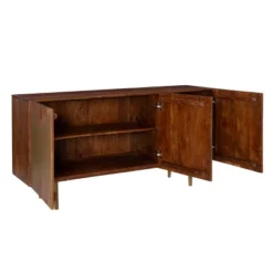 Verdeen Console Brown/Gold - Powell Company -Lush Living Store GUEST 59c2c670 a2c3 475f a057 43e4d6883bbd