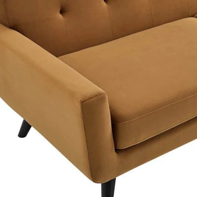 Engage Performance Velvet Loveseat - Modway 5 Engage Performance Velvet Loveseat - Modway - Image 3
