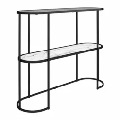 Moon Phases Console Table White Marble/Glass - Mr. Kate -Lush Living Store GUEST 5b2bdf61 adb3 4a42 9277 4e237de4fed0