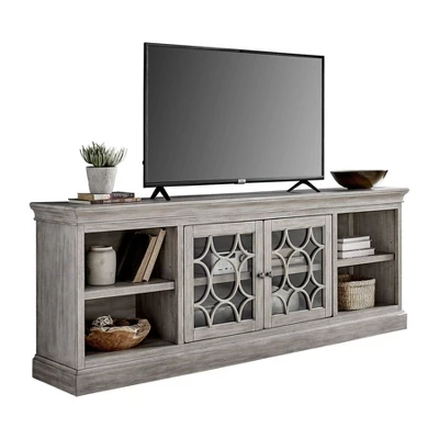80" Rustic Two Door Tv Console Fully Assembled For Tvs Up To 80"- Martin Furniture 8 80" Rustic Two Door Tv Console Fully Assembled For Tvs Up To 80"- Martin Furniture - Image 6