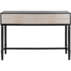 Estella 4 Drawer Console Table - Safavieh -Lush Living Store GUEST 5ba05a2c f2ac 4a75 976c d7c22c4a22e5