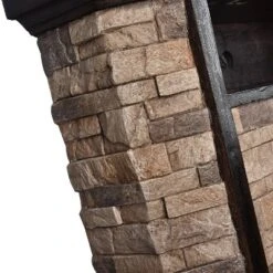 39" Freestanding Electric Fireplace Tan - Home Essentials -Lush Living Store GUEST 5c0a2f91 77c4 4818 8561 de41bac1d05d