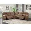 3pc Anastasia Microfiber Reclining Sectional Sofa Cocoa - Steve Silver Co. -Lush Living Store GUEST 5c315f50 6bd8 4c56 b1da 65c58fa6b11c