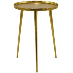Mid-Century Modern Metal Accent Table - Olivia & May -Lush Living Store GUEST 5c581bd1 4f1c 4adc 9688 4ba980e4cad7