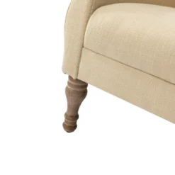 Charlie Wooden Upholstery Livingroom Armchair With Button-tufted | ARTFUL LIVING DESIGN -Lush Living Store GUEST 5ccdd2a3 4790 4663 8db8 17d53946d22b