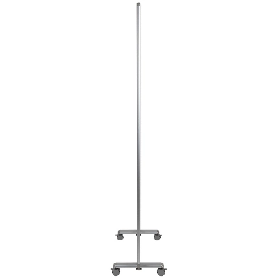 Flash Furniture Transparent Acrylic Mobile Partition With Lockable Casters, 72"H X 36"L 7 Flash Furniture Transparent Acrylic Mobile Partition With Lockable Casters, 72"H X 36"L - Image 5