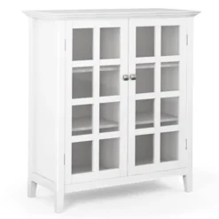 Normandy Solid Wood Medium Storage Cabinet - Wyndenhall -Lush Living Store GUEST 5dc779ba 99c6 48a9 b51d e050d4ddcf59