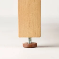 Grooved Wood Square Accent Side Table With Drawer - Natural - Hearth & Hand™ With Magnolia -Lush Living Store GUEST 5ddbc632 bb3f 429c b032 e70b7bde9bdf