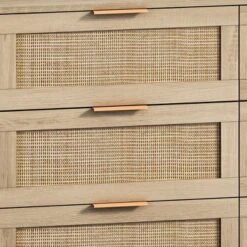 43.31" 6-Drawer Rattan Storage Cabinet For Living Room And Bedroom - ModernLuxe -Lush Living Store GUEST 5df61ba2 676b 47b4 bcd5 380f6c1f4cf6