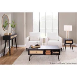 Wendy Arm Chair Polyester/Wood - LumiSource 29 Wendy Arm Chair Polyester/Wood - LumiSource -Lush Living Store GUEST 5e25d999 ba1a 4efc b561 6910dc46aa64