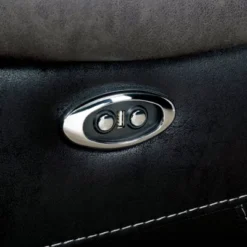 Van Wyk Power Recliner Sectional Gray/Black - HOMES: Inside + Out -Lush Living Store GUEST 601e6e06 024e 4ead 8034 4856edfe0986