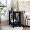 Oxford Chairside End Table With Shelf - Breighton Home -Lush Living Store GUEST 607ff5f7 53db 423b aa75 14702372d099