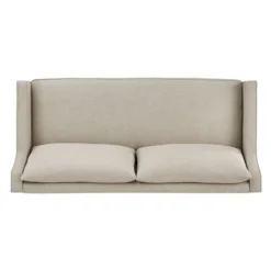 Madge Tweed Fabric Sofa Oatmeal - Inspire Q -Lush Living Store GUEST 6341c5a4 ba90 4756 9721 255bf5209b91
