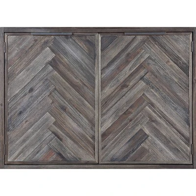 Alvara Court 2 Door Cabinet Brown - Treasure Trove Accents 6 Alvara Court 2 Door Cabinet Brown - Treasure Trove Accents - Image 4