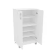Michigan 2 Door Storage Cabinet White - Polifurniture -Lush Living Store GUEST 645d35b9 e1f8 42b0 af86 3f9243104870
