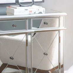 Falcone Console Silver - Powell Company -Lush Living Store GUEST 64798537 91df 489a ab46 b0522d80f66b