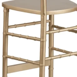 Flash Furniture HERCULES Series Gold Wood Chiavari Barstool -Lush Living Store GUEST 649dc796 9113 4029 8581 0028c2d5084b